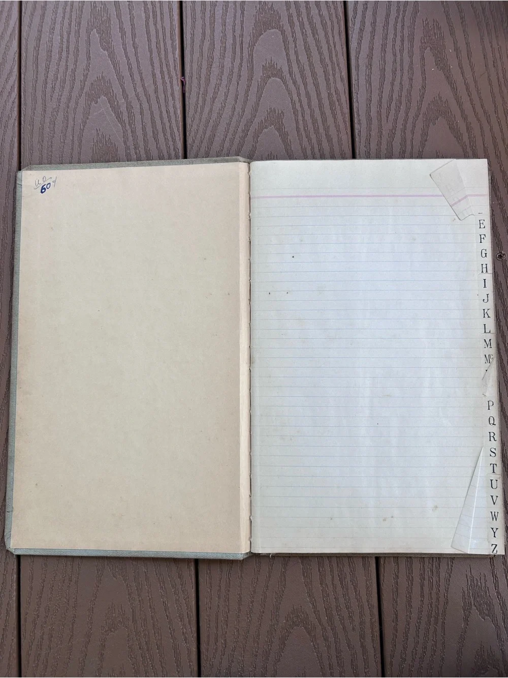 1930’s Vintage Ledger Accounting Book Farm